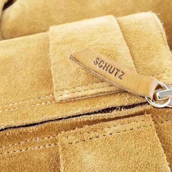 NWOT SCHUTZ NAMIL  Suede Ankle Boots Booti - Picture 4 of 4